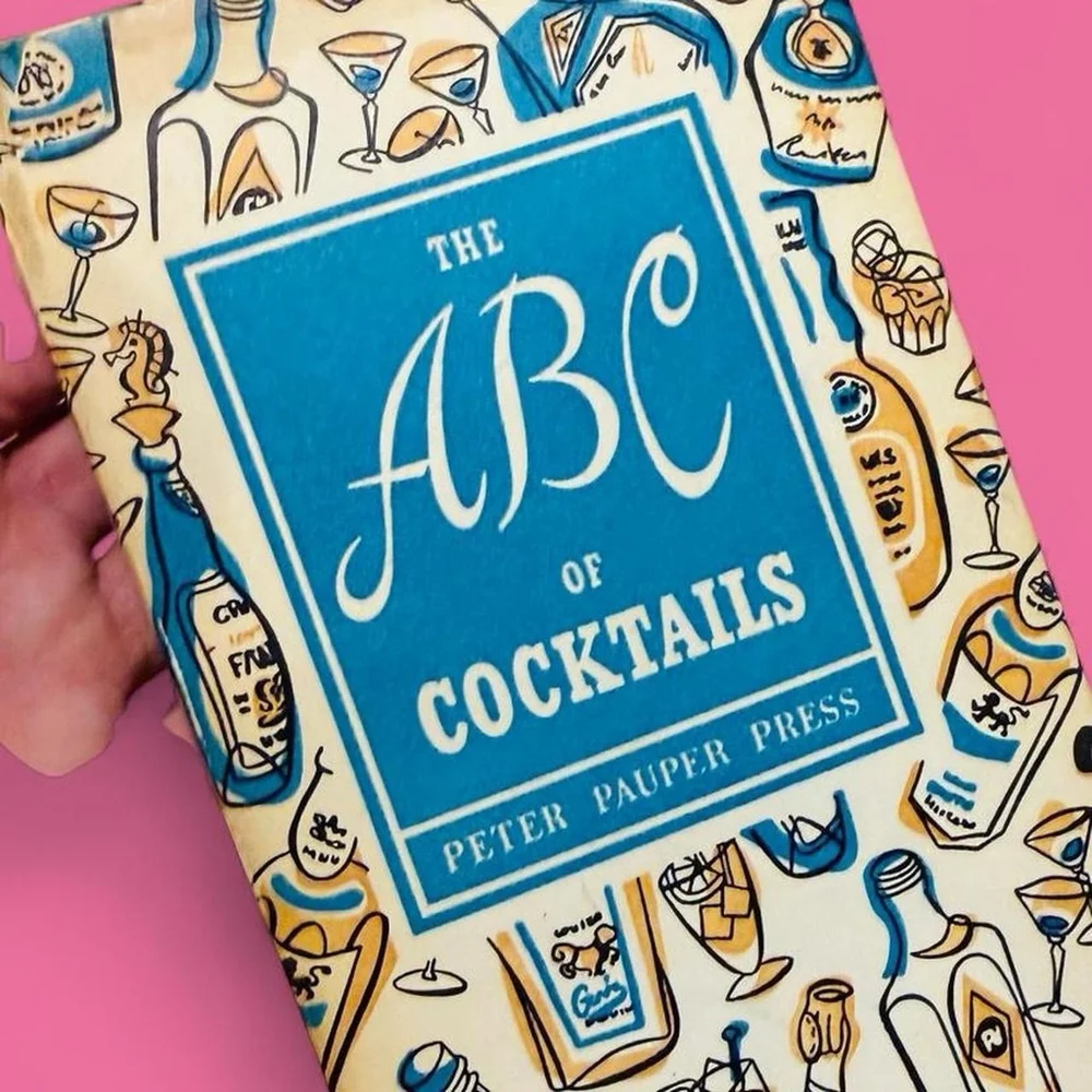 Vintage ABC of Cocktails HC w/ Dust Jacket 1950s Peter Pauper Press